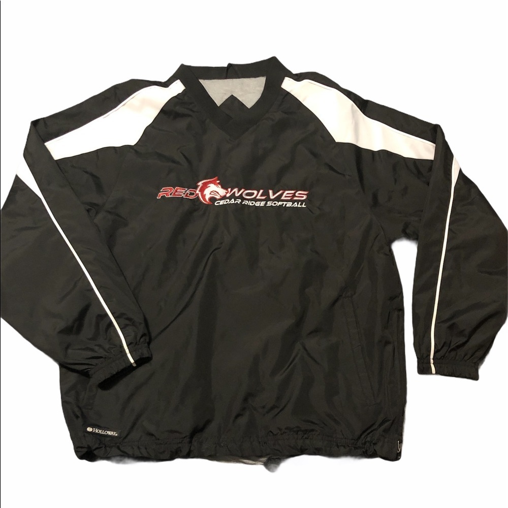 Red Wolves Cedar Ridge Softball pull up jacket S